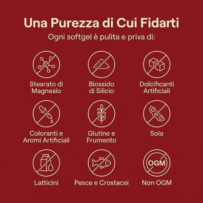 Cranberry Concentrato in Softgel (40.000 mg*) – Integratore per le Vie Urinarie